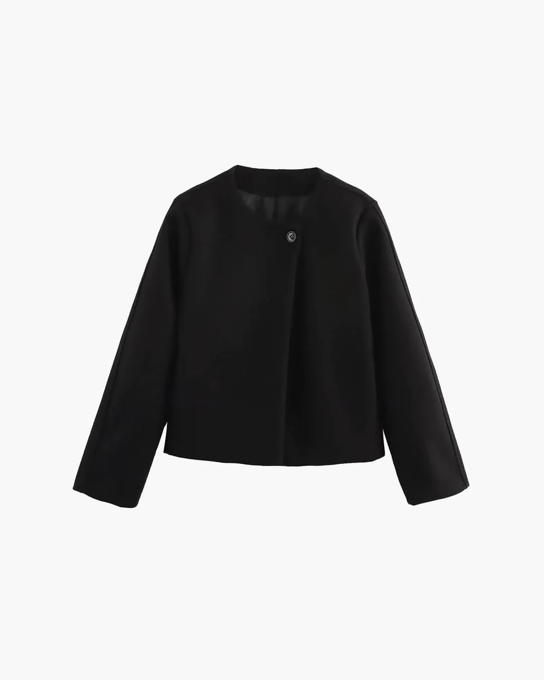 Silene | Kurzjacke Mit Rundhalsausschnitt