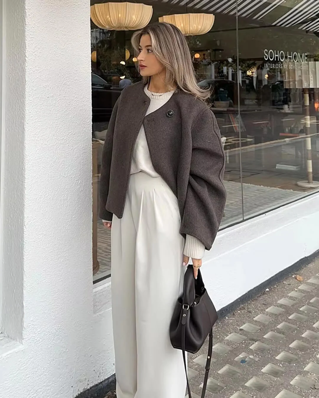 Silene | Kurzjacke Mit Rundhalsausschnitt - Image 7