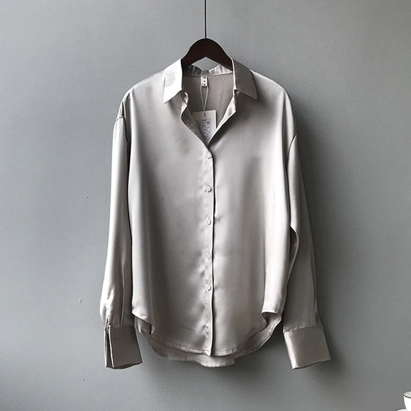 Silvana | Vintage Seiden Bluse - Image 2