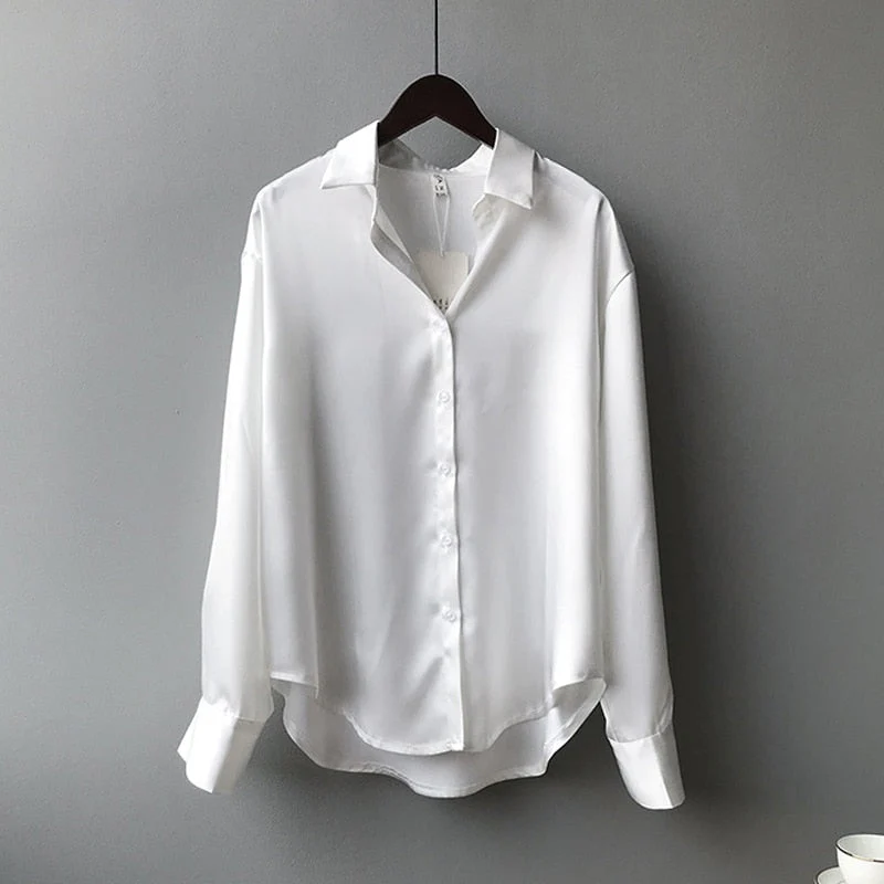 Silvana | Vintage Seiden Bluse - Image 5