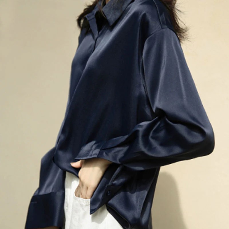 Silvana | Vintage Seiden Bluse - Image 7