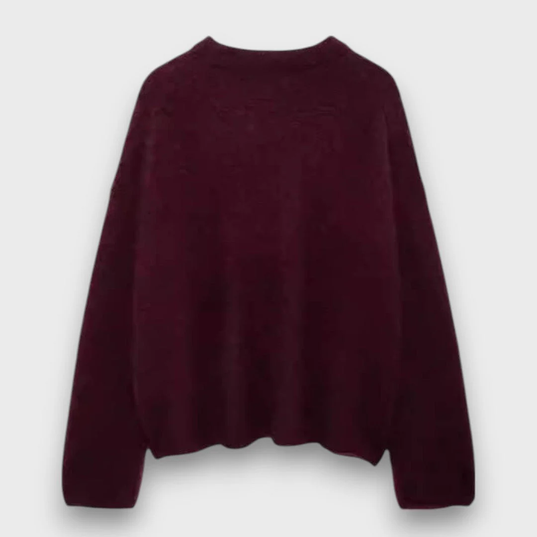 Sisia – Klassischer Strickpullover in Oversize - Image 4