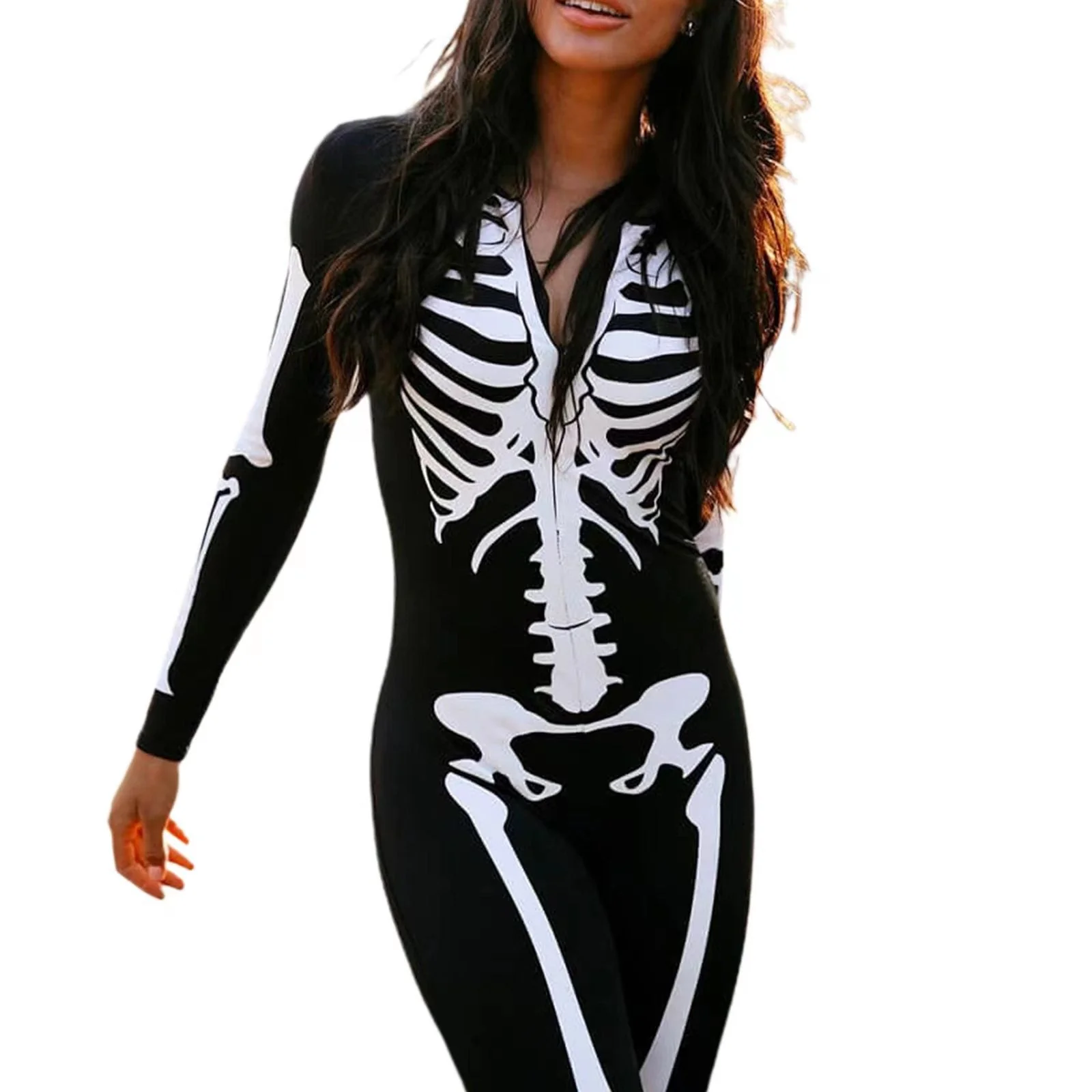 Skelettdruck Halloween Kostum - Image 4