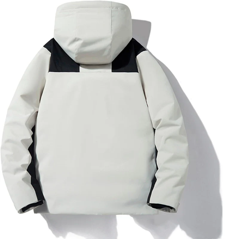 Skijacke mit Kapuze und Taschen | Winterjacke - Image 13