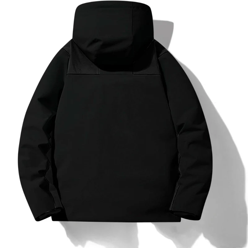 Skijacke mit Kapuze und Taschen | Winterjacke - Image 2