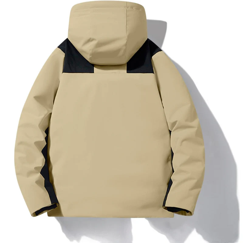 Skijacke mit Kapuze und Taschen | Winterjacke - Image 5