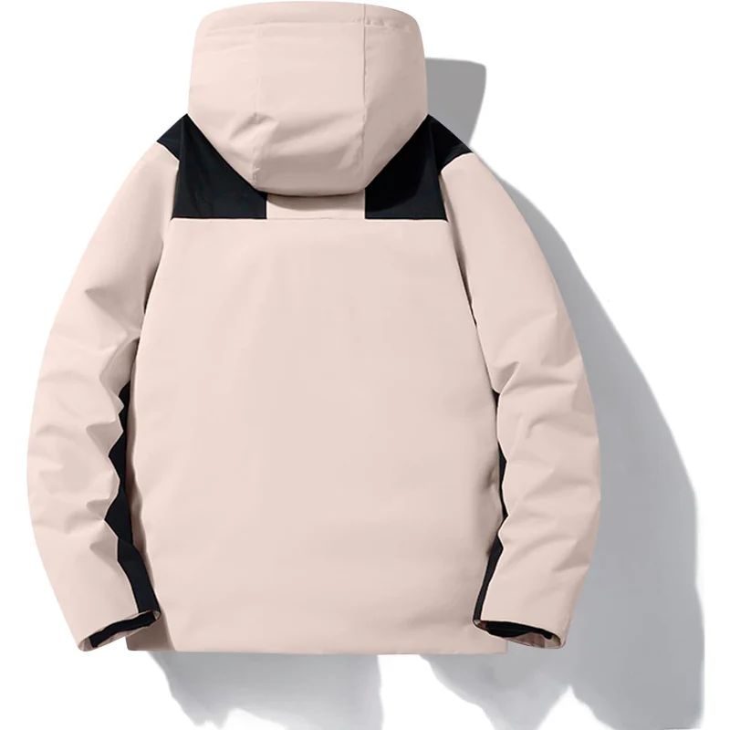 Skijacke mit Kapuze und Taschen | Winterjacke - Image 8