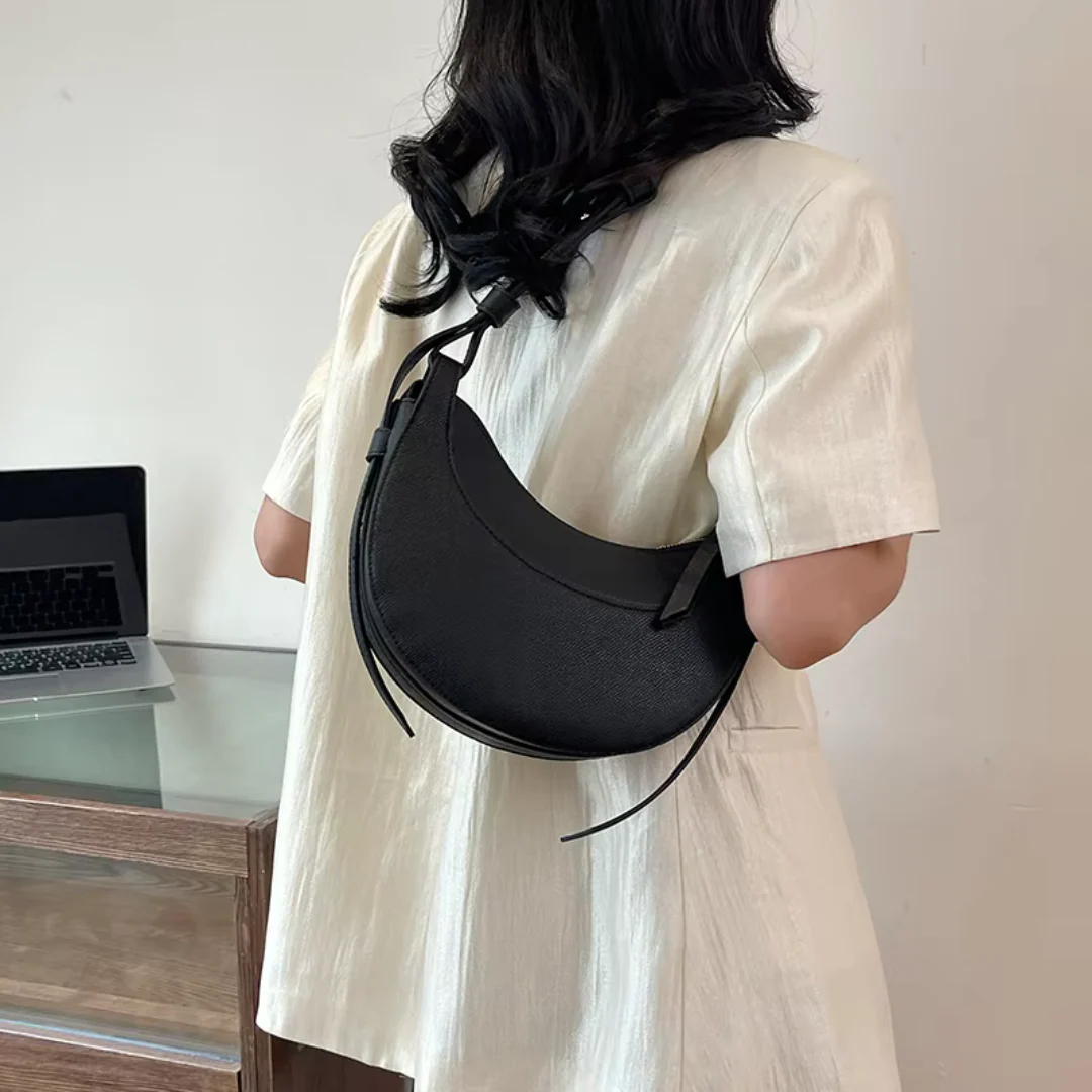 Sofie Elegante Halbmond Handtasche für Frauen – Minimalistische Schultertasche für den Alltag - Image 2