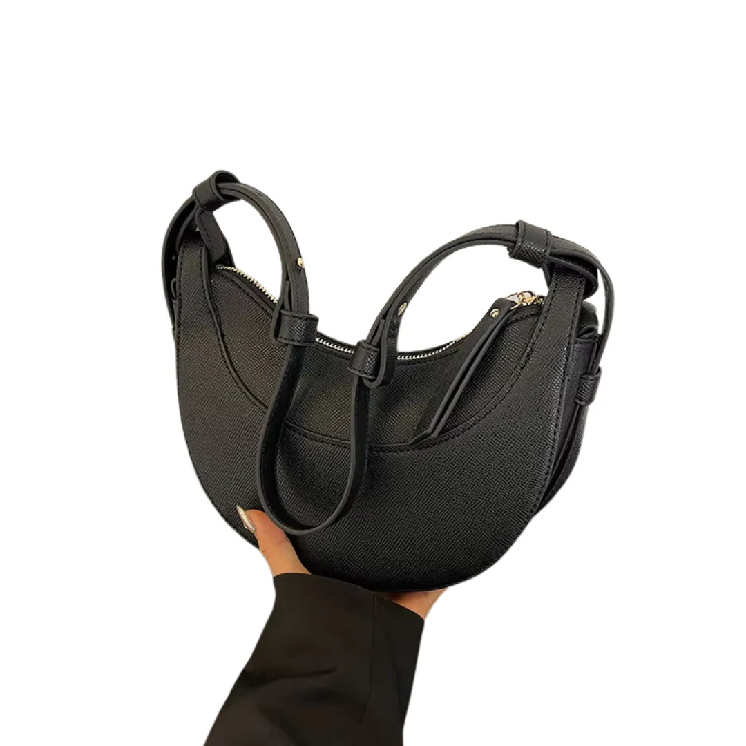 Sofie Elegante Halbmond Handtasche für Frauen – Minimalistische Schultertasche für den Alltag - Image 4