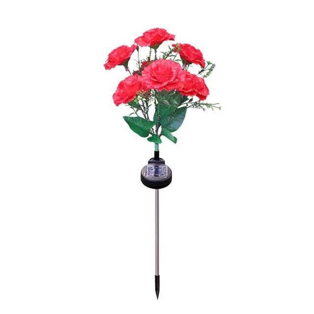 SolarBloom Blomsterhavelampe – Wetterfeste solarbetriebene Lampe - Image 6