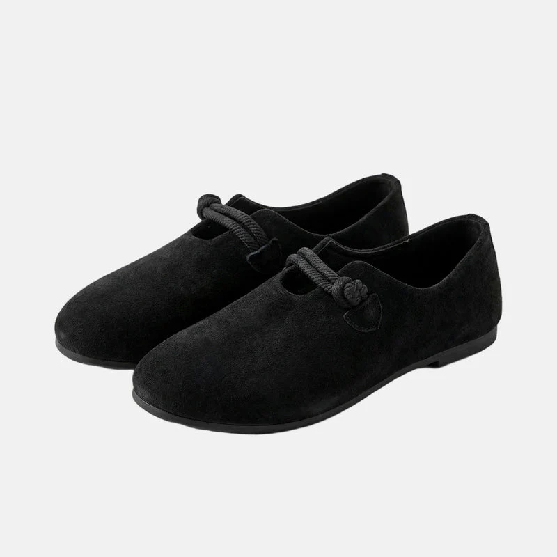Rosa | Damen Sommer Suede Loafer Seildetail – Wildleder Slipper Sommer Damen - Image 7