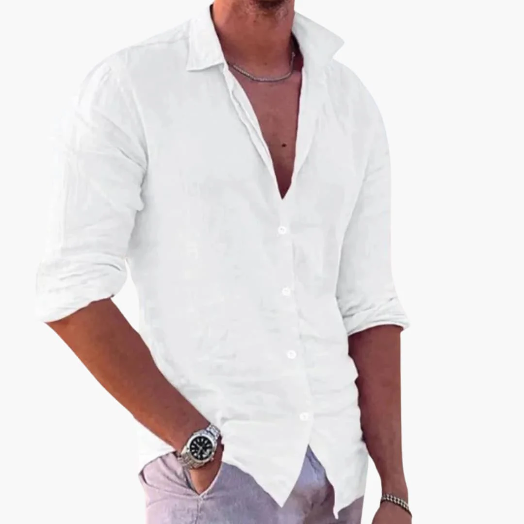 Sommerhemd für Herren - Leicht, Atmungsaktiv & Freizeitlook