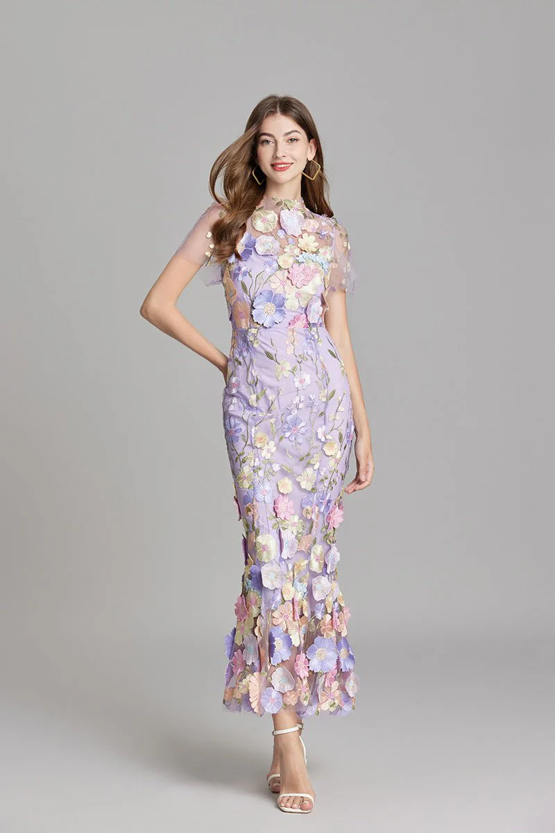 Sophia - Elegantes Blumenkleid im Midi-Stil - Image 8