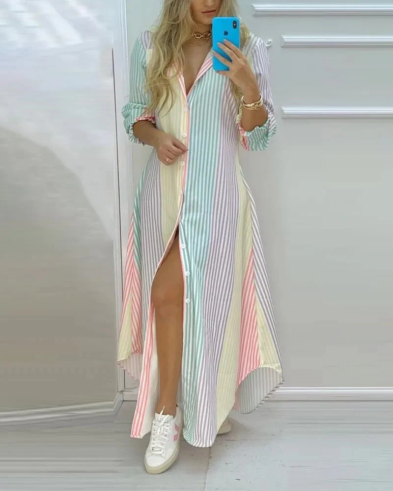 Sophia -  Sexy Kleid mit langem Rock - Image 4