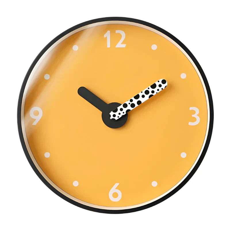 SoundLite LED-Wanduhr – Modernes lichtaktiviertes Uhr - Image 4