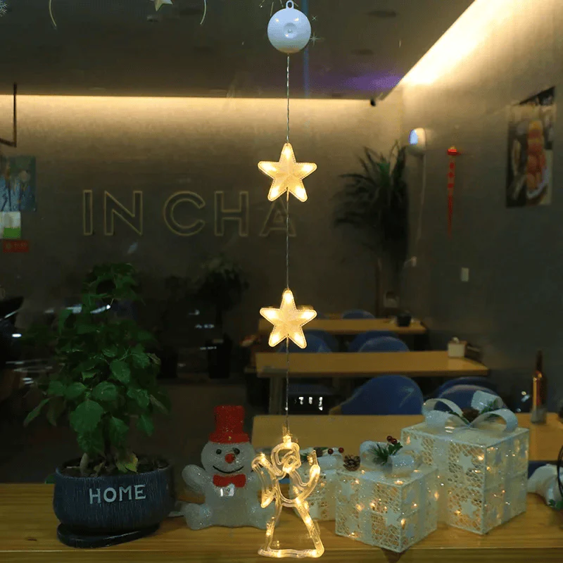 SparkleLights | LED-Lampe in Schneeflocken- und Sternform für die Weihnachtsdekoration - Image 37