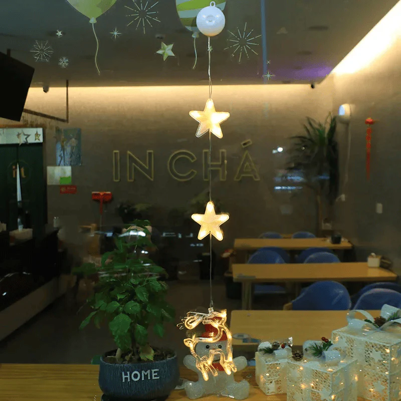 SparkleLights | LED-Lampe in Schneeflocken- und Sternform für die Weihnachtsdekoration - Image 39