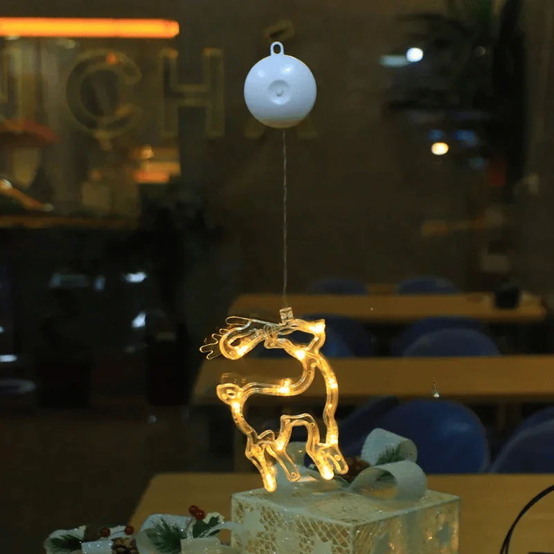 SparkleLights | LED-Lampe in Schneeflocken- und Sternform für die Weihnachtsdekoration - Image 8