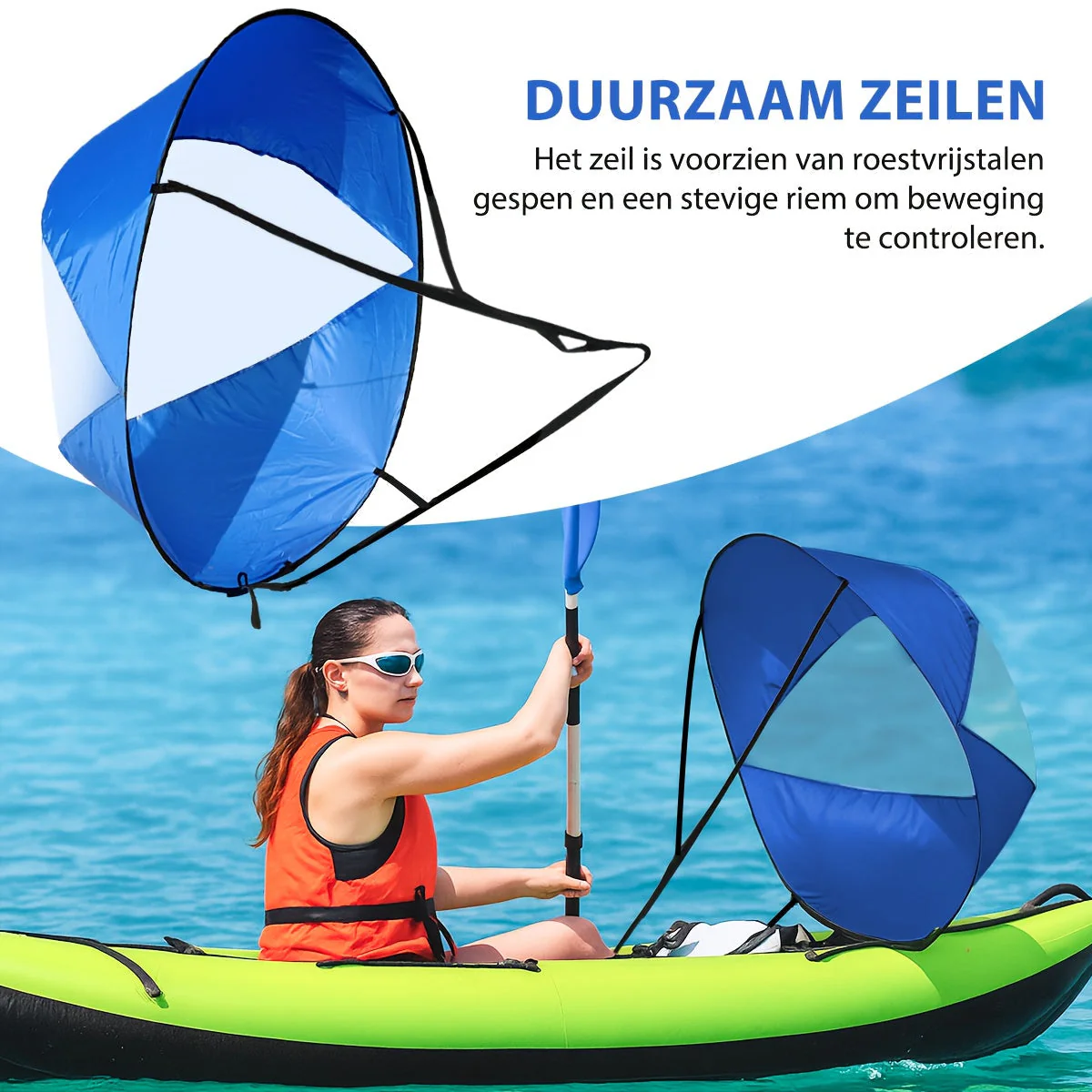 SpeedSail Faltbares Kajaksegel – Effektiv und einfach zu bedienen - Image 3