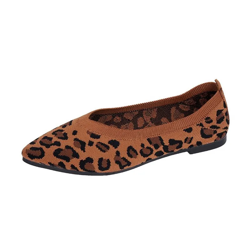 Spitze Zehe Mesh Mokassins Flats Schuhe - Image 5