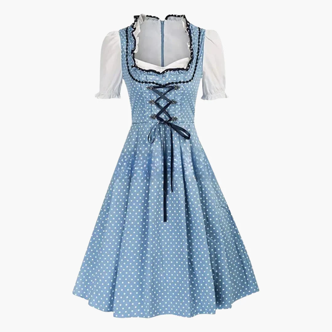Spitzen-Dirndl kleid für Damen - Oktoberfest 2025 - Image 8