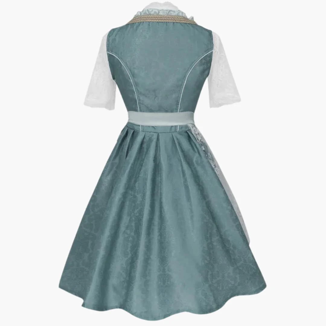 Spitzen-Dirndl kleid mit Bluse für Damen - Oktoberfest 2025 - Image 2