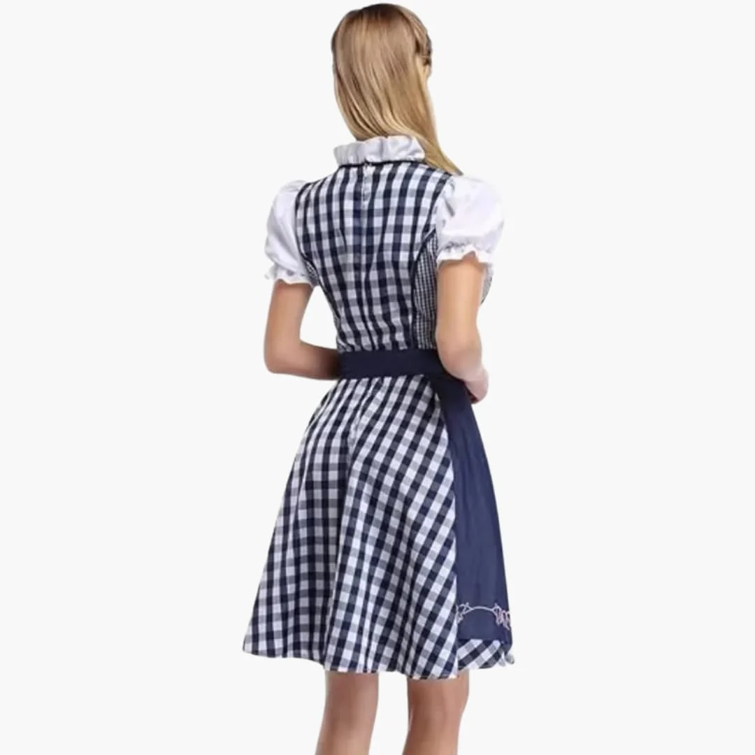 Spitzenbesetztes Dirndl kleid für Damen - Oktoberfest 2025 - Image 7