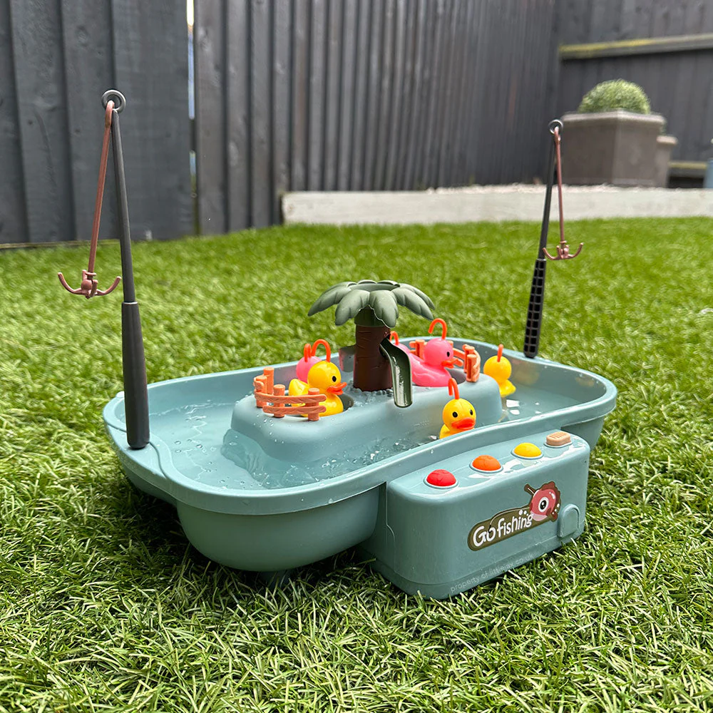 Splash & Catch – Interaktives Wasserfischspiel für Kinder, das Koordination und Fantasie fördert