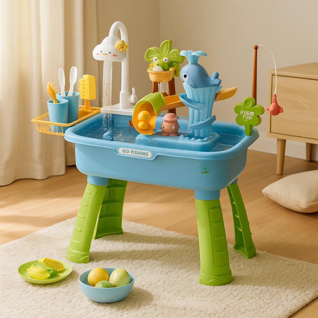 Splash ‘n Fish - Lustiges Wasser-Spiel für Kinder mit Meersalzfischfang - Image 9