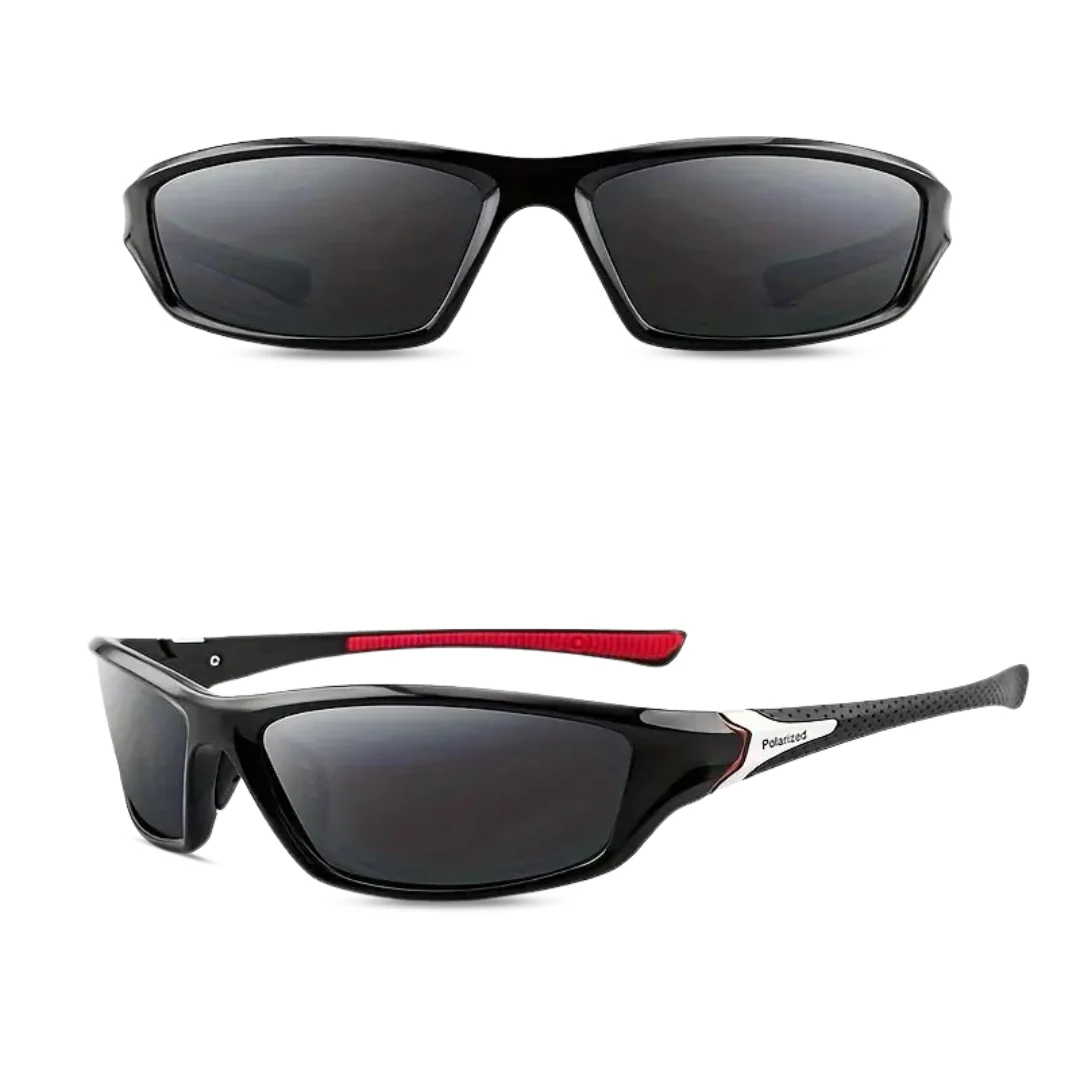 Sportbrille für Herren | Polarisierende Gläser