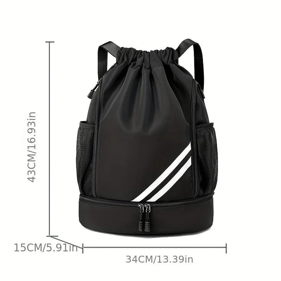 Sportlicher Rucksack mit Kordelzug – Geräumig und vielseitig für jede Aktivität - Image 3