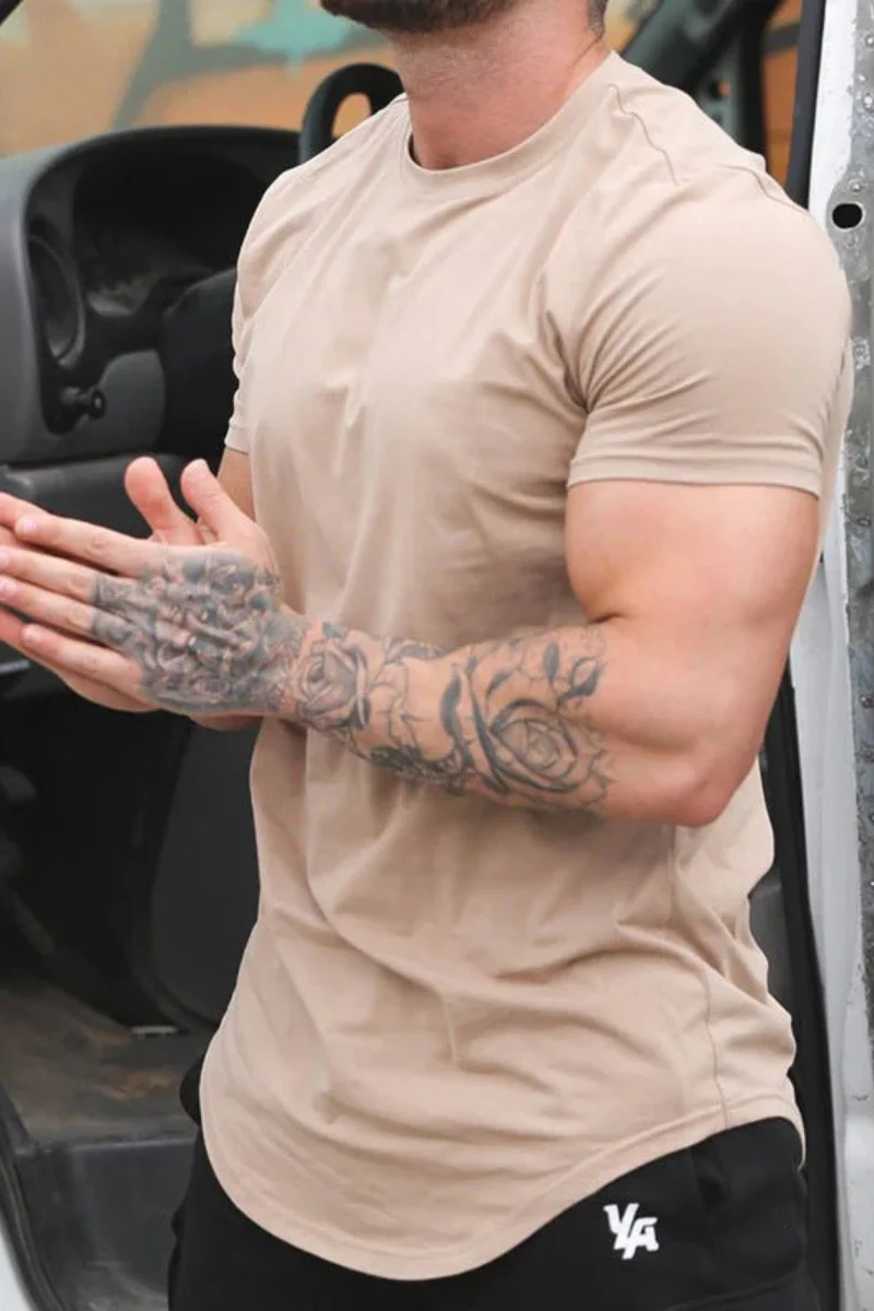 Sportliches Herren-T-Shirt in schmaler Passform | kurzarm - Image 2