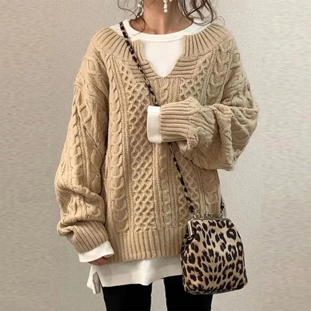 STACY | Übergroßer Strickpullover - Image 5