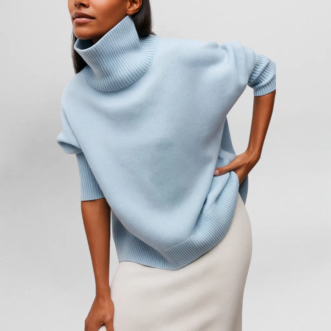 Stefanie™ | Strickpullover mit Rollkragen