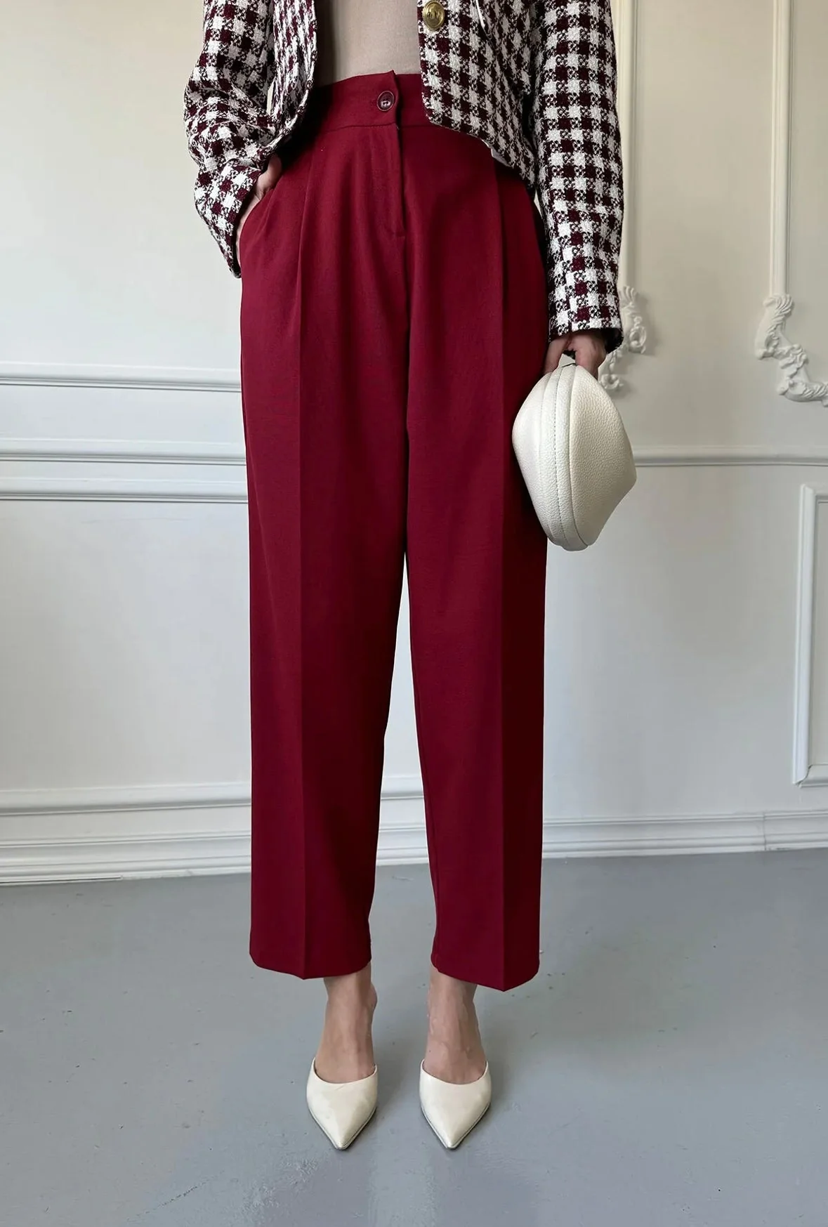 STEFANIE | VIELSEITIGE KLASSISCHE SLIM-FIT-ANZUGHOSE - Image 4