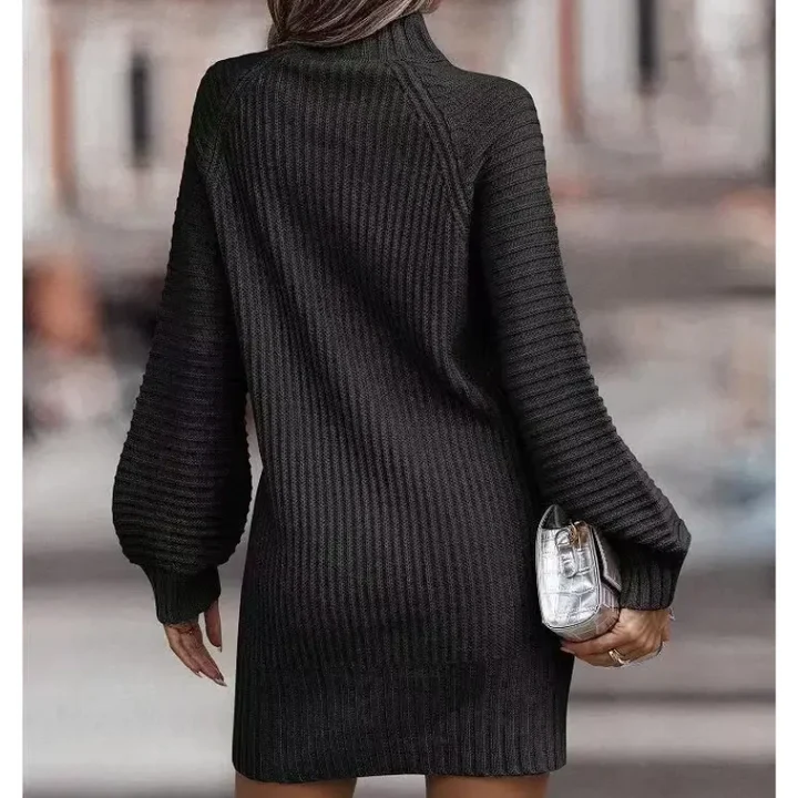 Stella | Strickkleid Winter Mini Kleid - Image 6