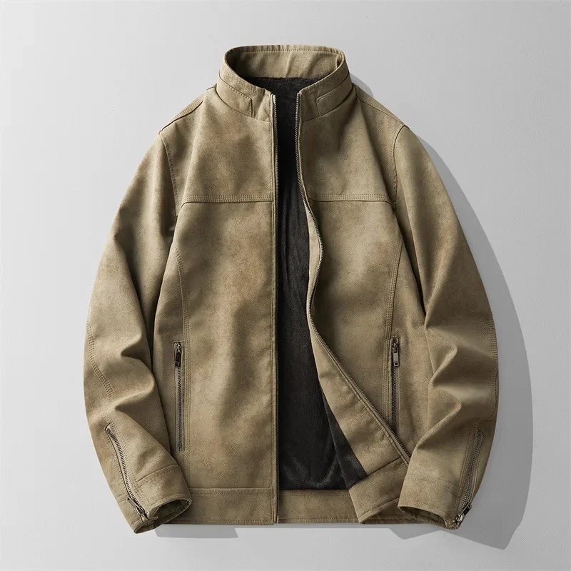 STEPHAN - LEDERJACKE MIT REIßVERSCHLUSS - Image 3
