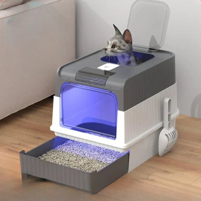 SteriPaw Haven – Selbstreinigendes Katzenklo mit automatischer Sterilisation für Zuhause - Image 4