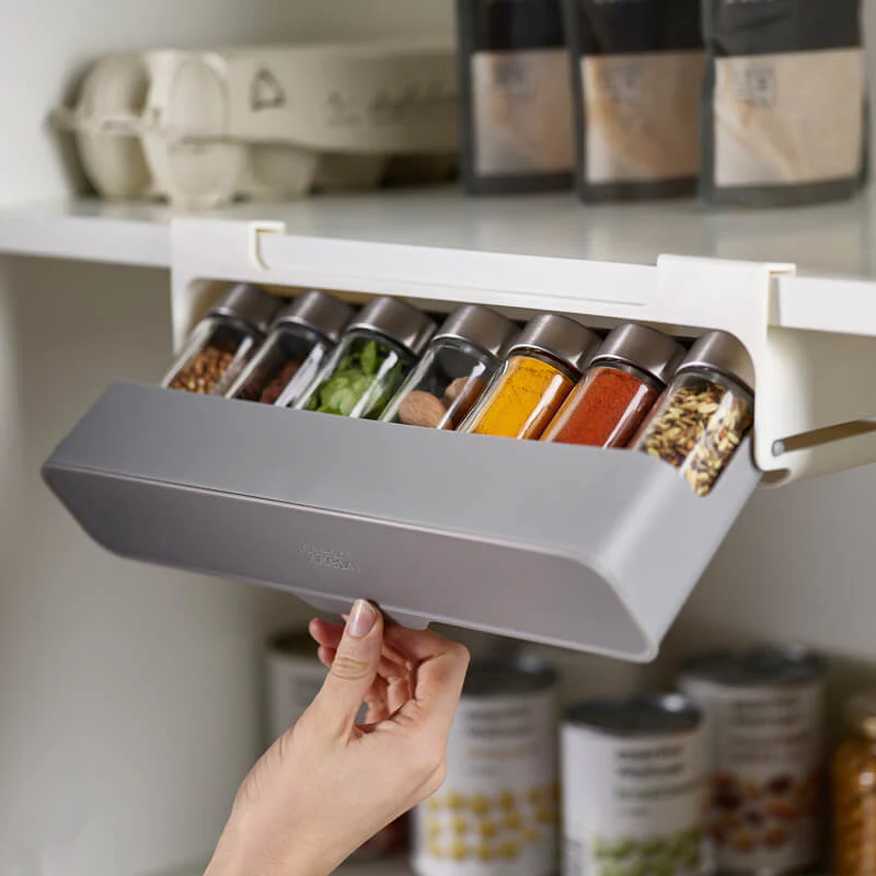 StickRack Selbstklebender Kräuterorganisator – Schlanke Küchenaufbewahrungslösung - Image 4