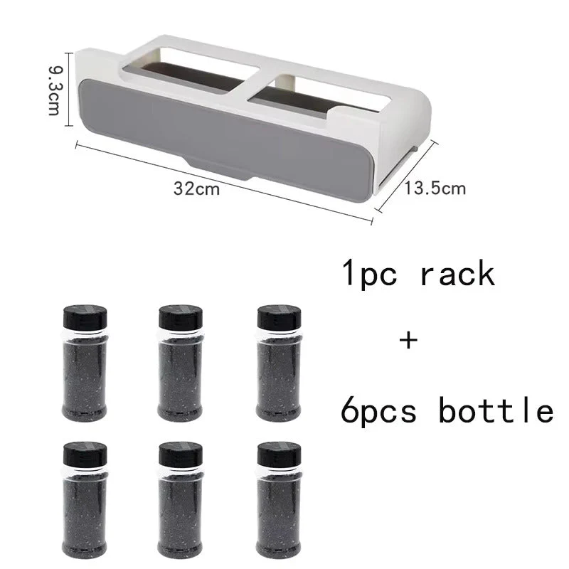 StickRack Selbstklebender Kräuterorganisator – Schlanke Küchenaufbewahrungslösung - Image 6
