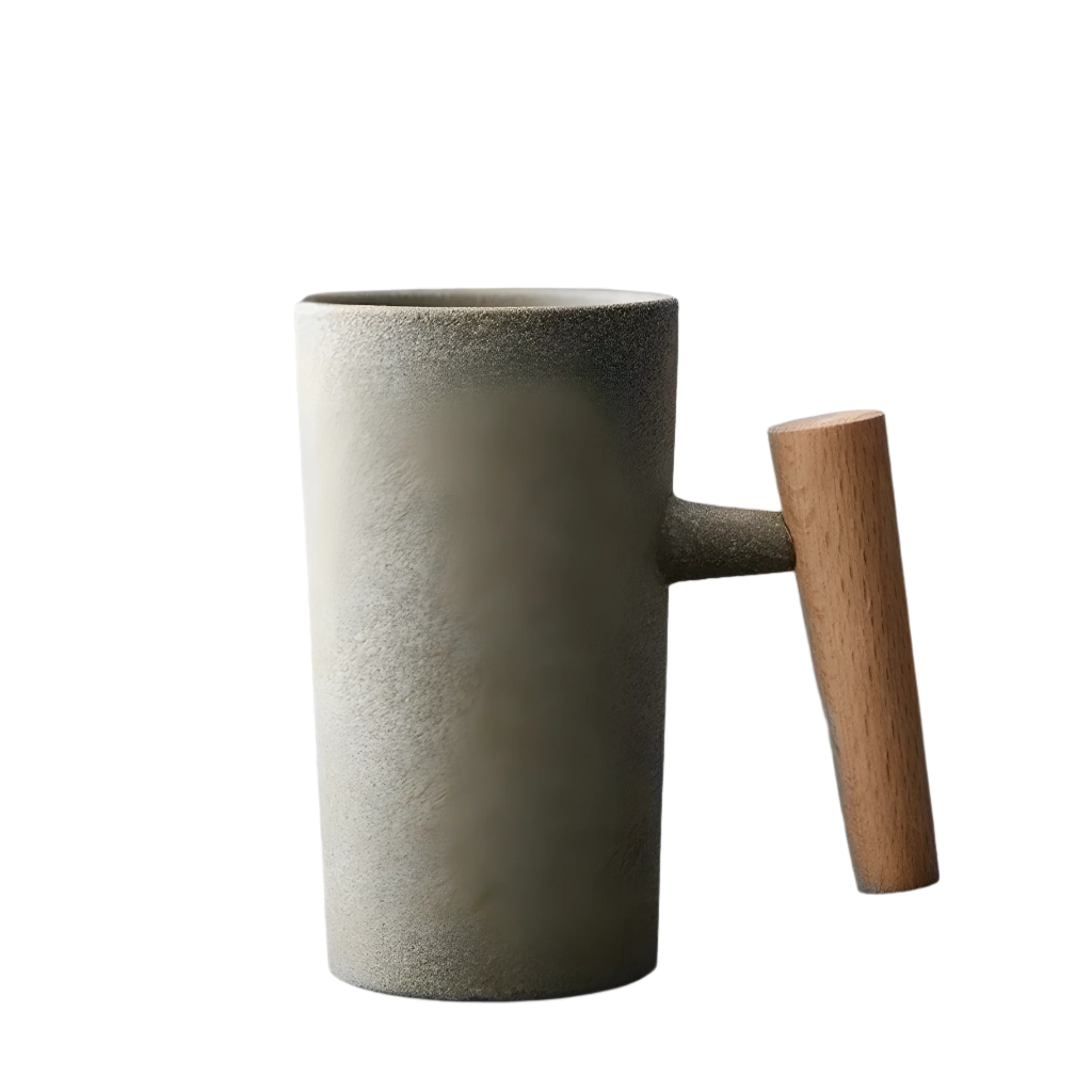 StillSip – Japanisch-inspirierter erdohfarbener Becher mit handgefertigtem Look - Image 6