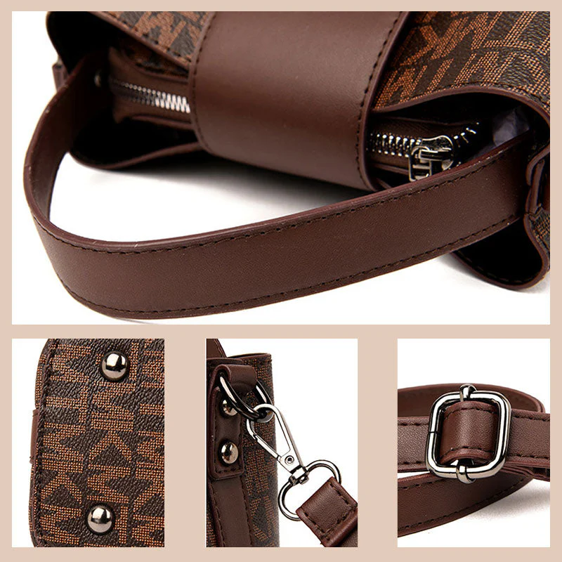 Stilvolle Damen-Beuteltasche mit vielseitigem PU-Futter - Image 5
