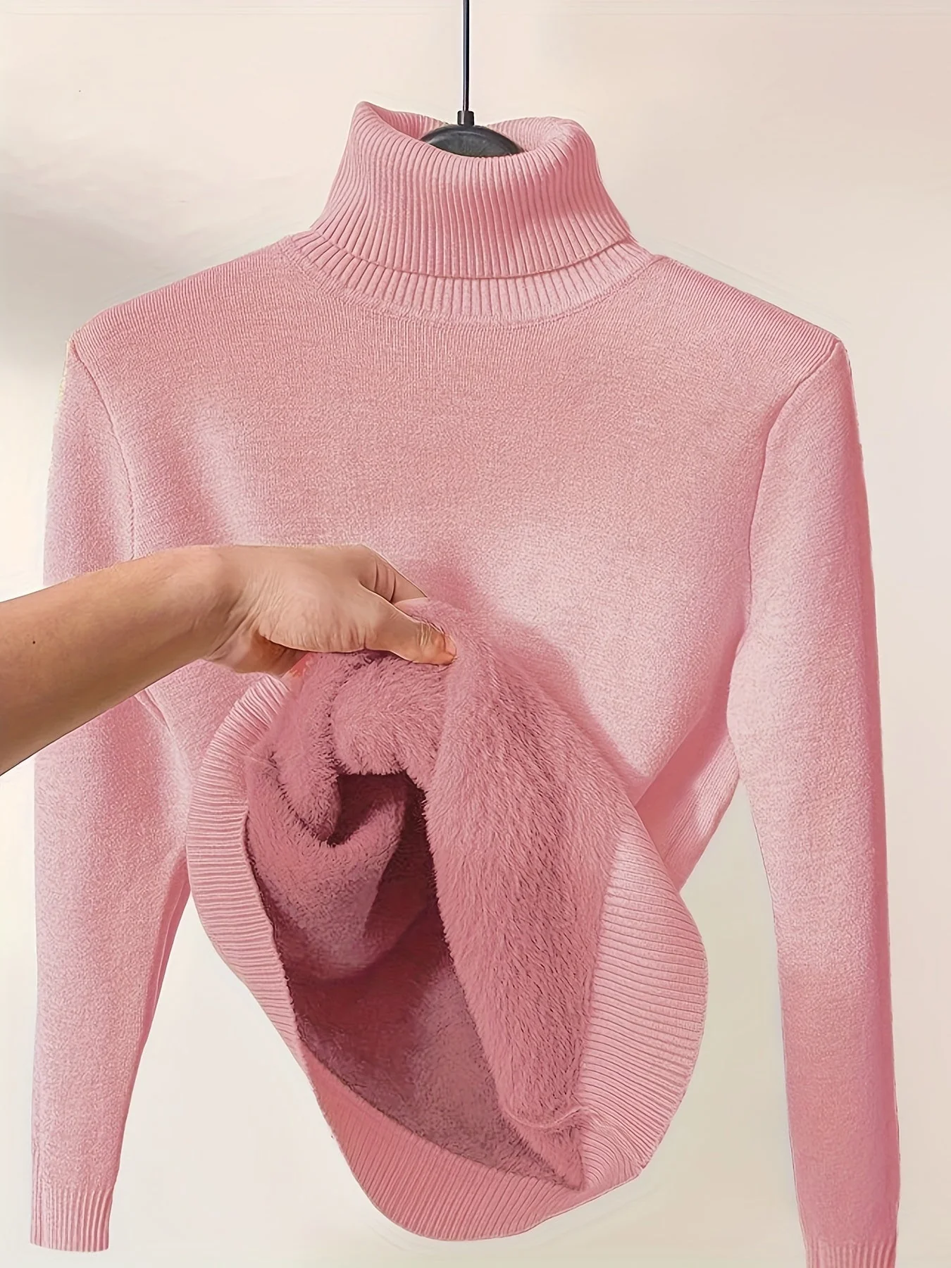 Stilvolle Damen Rollkragenpullover - Image 10