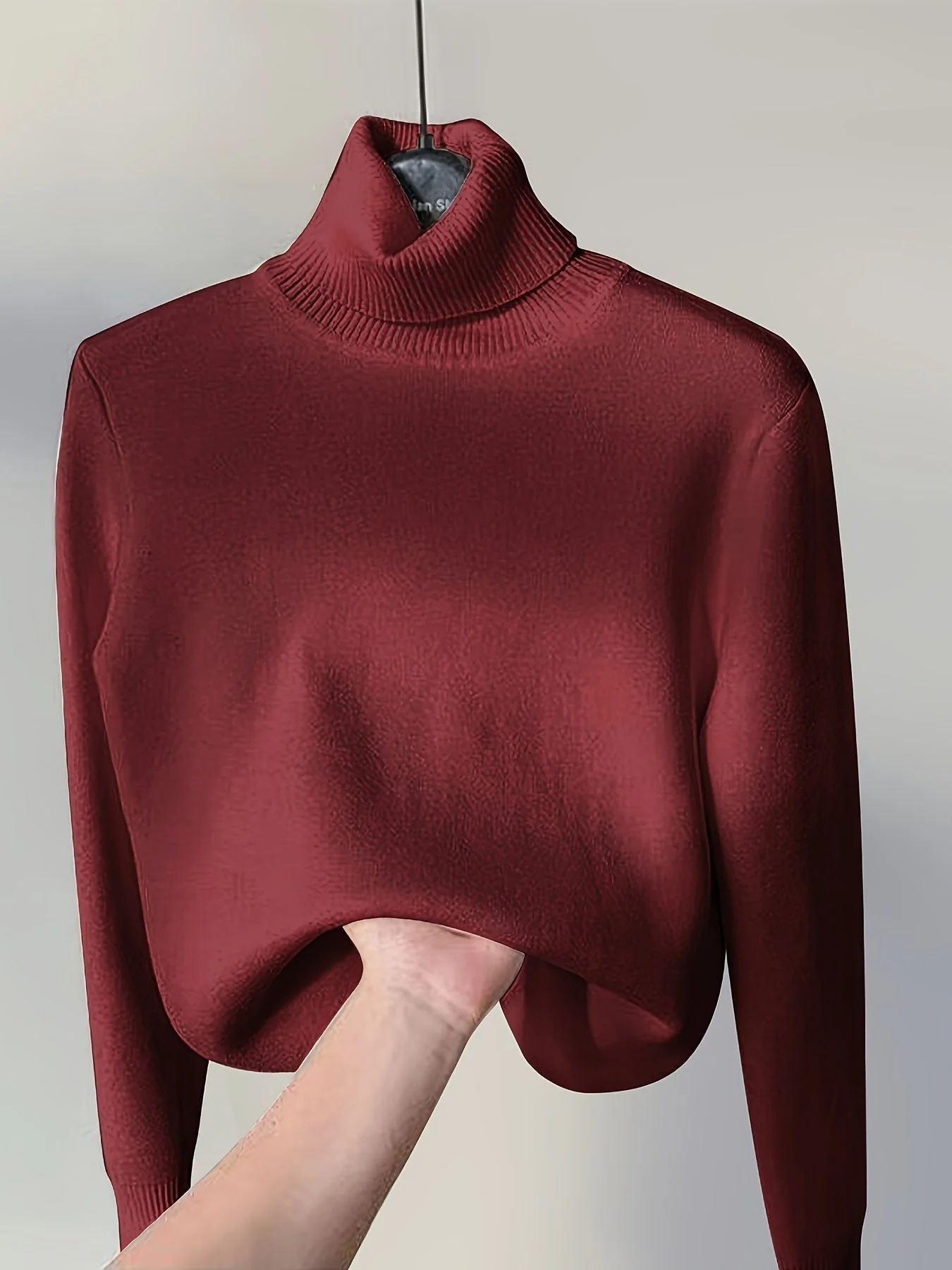 Stilvolle Damen Rollkragenpullover - Image 3