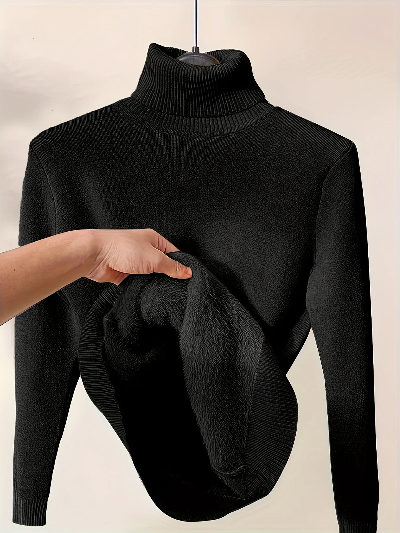 Stilvolle Damen Rollkragenpullover - Image 5