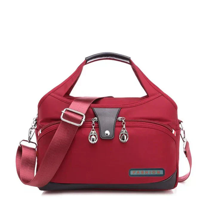 Stilvolle, diebstahlsichere Damenhandtasche aus strapazierfähigem Oxford-Gewebe - Image 2