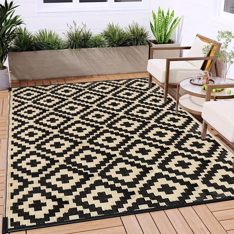 Stilvoller Boho-Outdoor-Teppich - Image 2