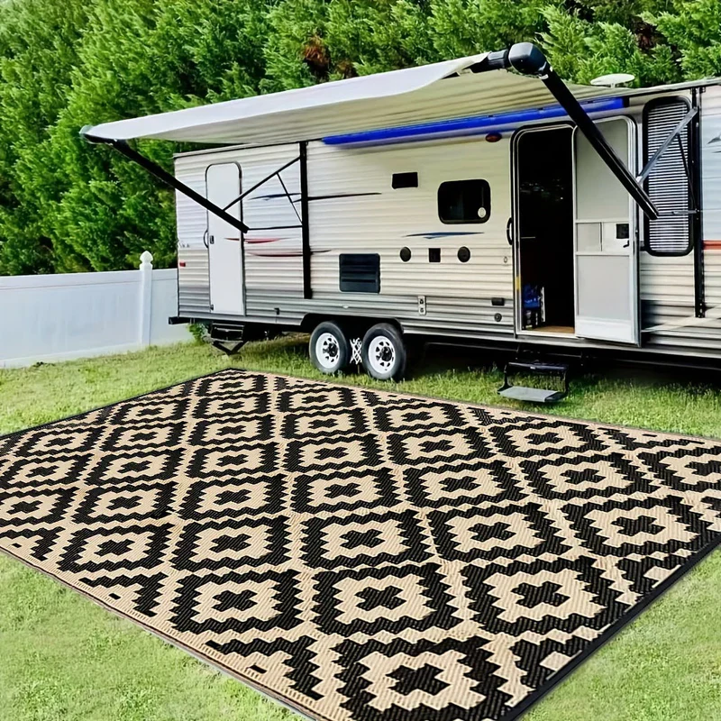 Stilvoller Boho-Outdoor-Teppich - Image 3