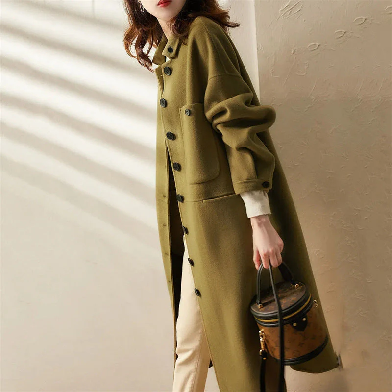 Stilvoller Langer Trenchcoat für Damen | Winter - Image 2