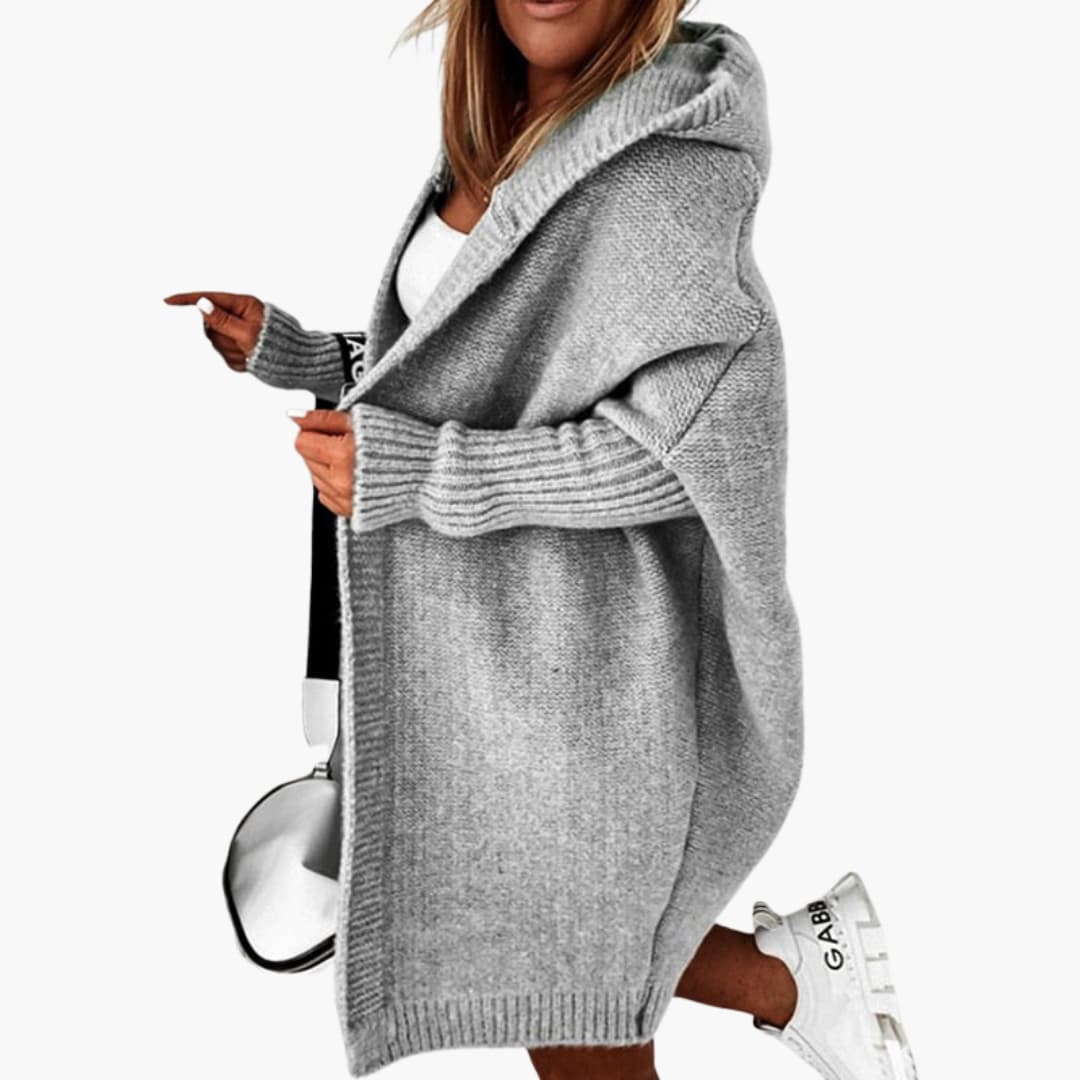 Strick Cardigan mit Kapuze für Damen - Image 15